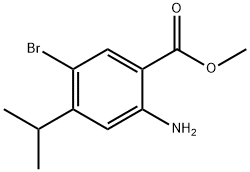Methyl 2-amino-5-bromo-4-isopropylbenzoate