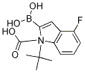 (1-(tert-Butoxycarbonyl)-4-fluoro-1H-indol-2-yl)boronic acid