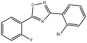 3-(2-Bromophenyl)-5-(2-fluorophenyl)-1,2,4-oxadiazole