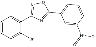 3-(2-Bromophenyl)-5-(3-nitrophenyl)-1,2,4-oxadiazole