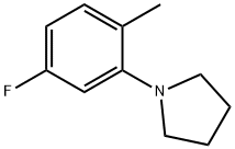 1-(5-Fluoro-2-methylphenyl)pyrrolidine