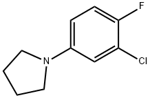 1-(3-Chloro-4-fluorophenyl)pyrrolidine