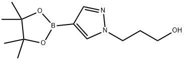 3-[4-(tetramethyl-1,3,2-dioxaborolan-2-yl)-1H-pyrazol-1-yl]propan-1-ol