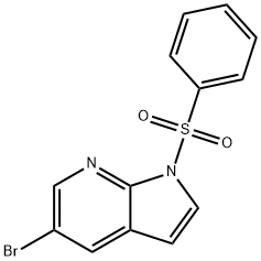 1-Benzenesulfonyl-5-bromo-1H-pyrrolo[2,3-b]pyridine