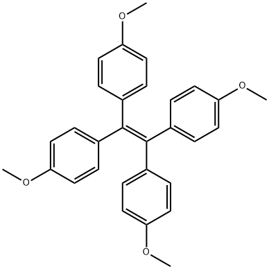 1-methoxy-4-[1,2,2-tris(4-methoxyphenyl)ethenyl]benzene