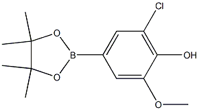3-Chloro-4-hydroxy-5-methoxyphenylboronic acid, pinacol ester