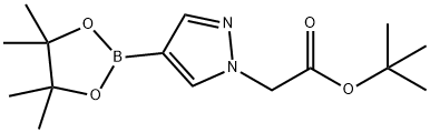 tert-Butyl 2-(4-(4,4,5,5-tetramethyl-1,3,2-dioxaborolan-2-yl)-1H-pyrazol-1-yl)acetate