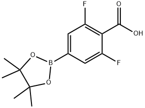 2,6-Difluoro-4-(4,4,5,5-tetramethyl-1,3,2-dioxaborolan-2-yl)benzoic acid
