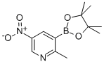 2-methyl-5-nitro-3-(tetramethyl-1,3,2-dioxaborolan-2-yl)pyridine