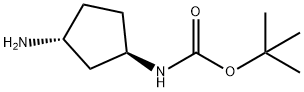 tert-butyl N-[(1R,3R)-3-aminocyclopentyl]carbamate