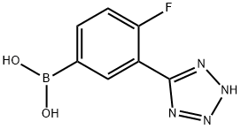 4-Fluoro-3-(tetrazol-5-yl)phenylboronic acid