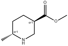 trans-3-​piperidinecarboxylic acid, 6-​methyl-​, methyl ester