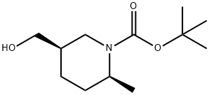 tert-butyl (2S,5R)-5-(hydroxymethyl)-2-methylpiperidine-1-carboxylate