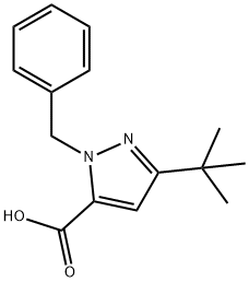 1-Benzyl-3-(tert-butyl)-1h-pyrazole-5-carboxylic acid
