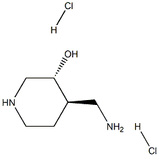 trans-4-(aminomethyl)piperidin-3-ol dihydrochloride