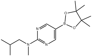 2-(Isobutylamino)pyrimidine-5-boronic acid, pinacol ester