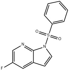 1-Benzenesulfonyl-5-fluoro-1H-pyrrolo[2,3-b]pyridine