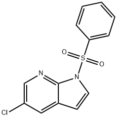 1-Benzenesulfonyl-5-chloro-1H-pyrrolo[2,3-b]pyridine
