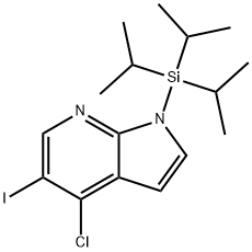 4-Chloro-5-iodo-1-(triisopropylsilyl)-1H-pyrrolo[2,3-b]pyridine
