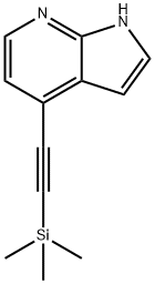 4-((Trimethylsilyl)ethynyl)-1H-pyrrolo[2,3-b]pyridine
