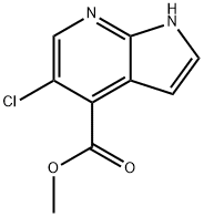 Methyl 5-chloro-1H-pyrrolo[2,3-b]pyridine-4-carboxylate