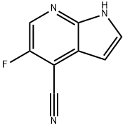 5-Fluoro-1H-pyrrolo[2,3-b]pyridine-4-carbonitrile