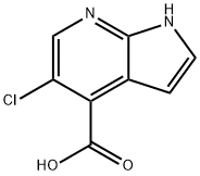 5-Chloro-1H-pyrrolo[2,3-b]pyridine-4-carboxylic acid