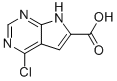 4-chloro-7H-pyrrolo[2,3-d]pyrimidine-6-carboxylic acid