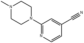 2-(4-Methylpiperazin-1-yl)pyridine-4-carbonitrile