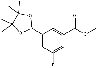 3-Fluoro-5-methoxycarbonylphenylboronic acid, pinacol ester