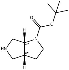 rel-tert-butyl (3aS,6aS)-octahydropyrrolo[2,3-c]pyrrole-1-carboxylate