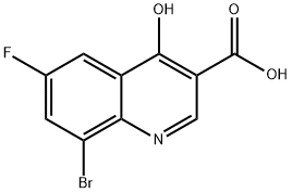 8-Bromo-6-fluoro-4-hydroxyquinoline-3-carboxylic acid