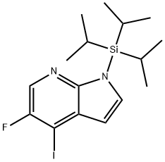 5-Fluoro-4-iodo-1-(triisopropylsilyl)-1H-pyrrolo[2,3-b]pyridine