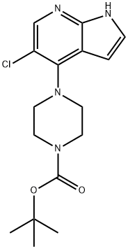 tert-Butyl 4-(5-chloro-1H-pyrrolo[2,3-b]pyridin-4-yl)piperazine-1-carboxylate
