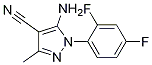 5-Amino-4-cyano-1-(2,4-difluorophenyl)-3-methyl-1H-pyrazole