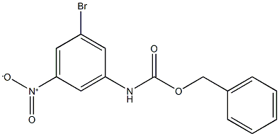 Benzyl 3-bromo-5-nitrophenylcarbamate