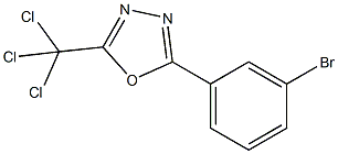 2-(3-Bromophenyl)-5-trichloromethyl-1,3,4-oxadiazole
