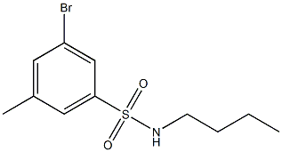 N-Butyl 3-bromo-5-methylbenzenesulfonamide