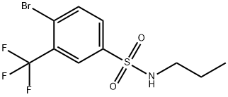 N-Propyl 4-Bromo-3-trifluoromethylbenzenesulfonamide