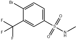 N-Methyl 4-bromo-3-trifluoromethylbenzenesulfonamide
