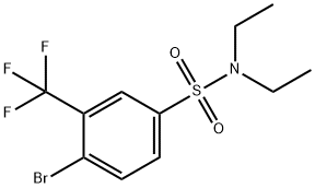 N,N-Diethyl 4-bromo-3-trifluoromethylbenzenesulfonamide