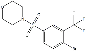4-(4-Bromo-3-(trifluoromethyl)phenylsulfonyl)morpholine