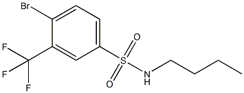 4-Bromo-N-butyl-3-(trifluoromethyl)benzenesulfonamide