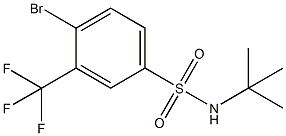 4-Bromo-N-tert-butyl-3-(trifluoromethyl)benzenesulfonamide