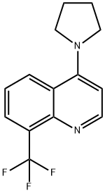 4-(Pyrrolidin-1-yl)-8-(trifluoromethyl)quinoline