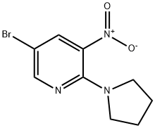 4-(5-Bromo-3-nitropyridin-2-yl)pyrrolidine