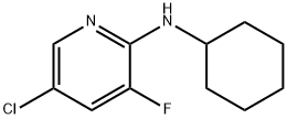 5-Chloro-2-cyclohexylamino-3-fluoropyridine
