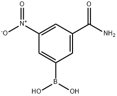 3-Aminocarbonyl-5-nitrophenylboronic acid