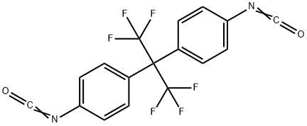 2,2-Bis(4-isocyanatophenyl)hexafluoropropane