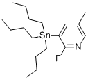 2-Fluoro-5-methyl-3-(tributylstannyl)pyridine